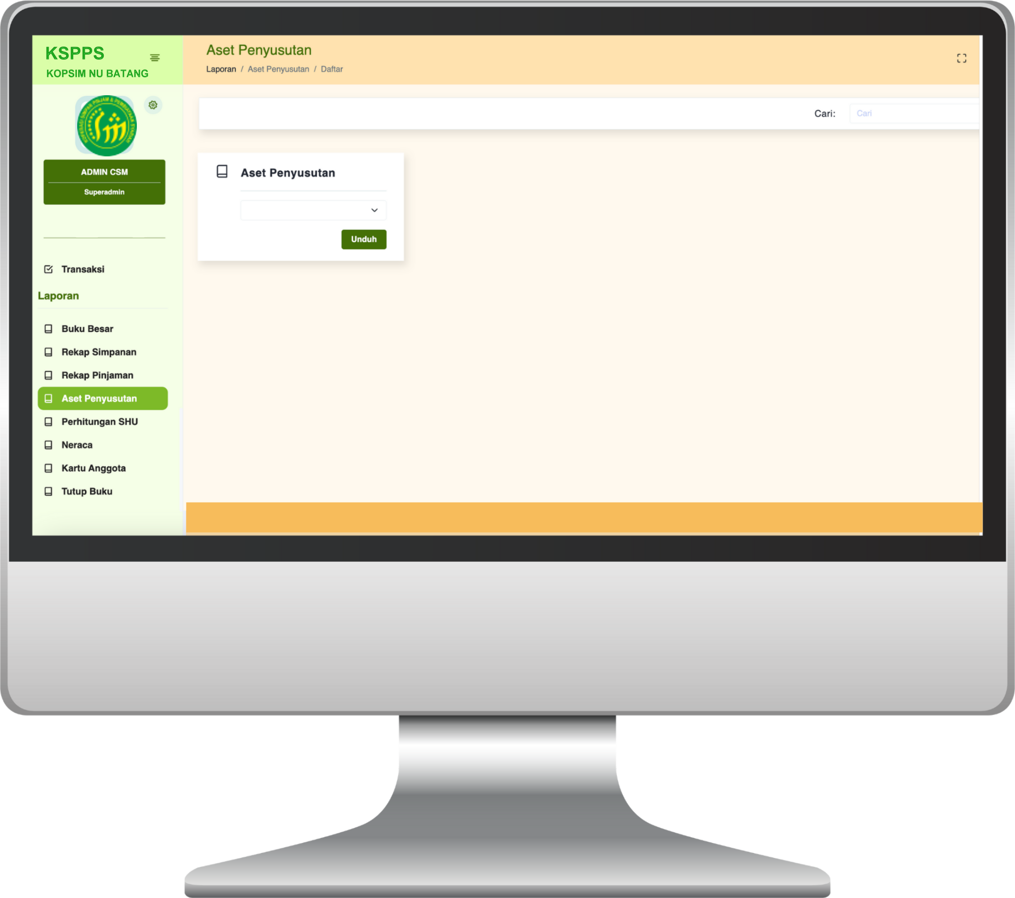 Laporan-Aset-Penyusutan