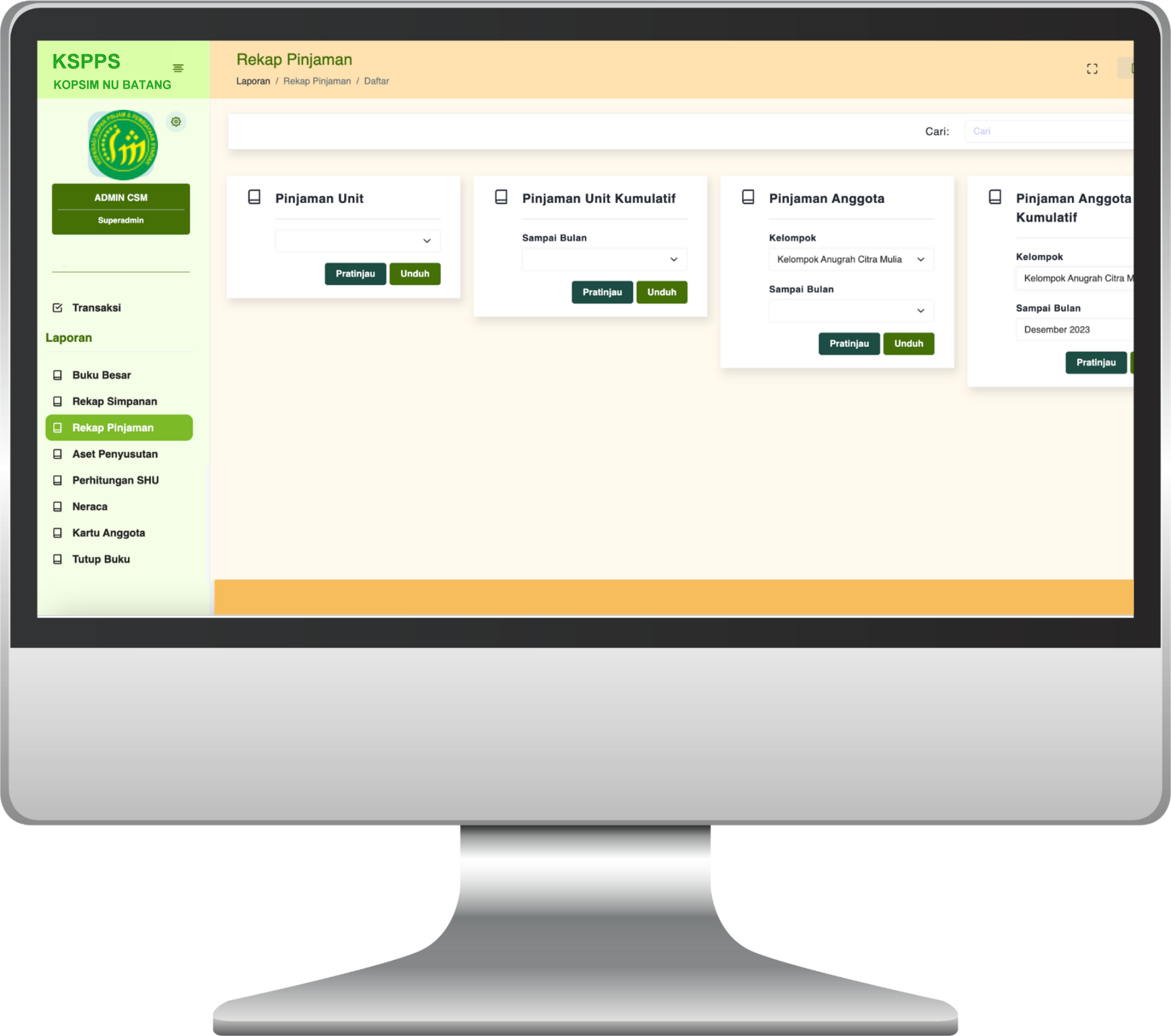 Laporan-Rekap-Pinjaman